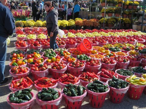 vegetable fruit market