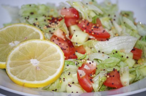 vegetable salad mustard sememá lemon