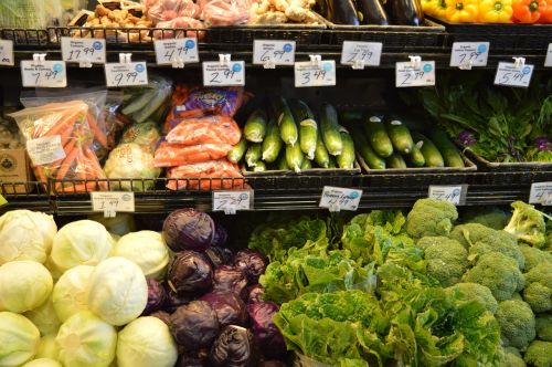vegetables supermarket market
