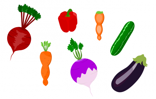 vegetables fruits healthy