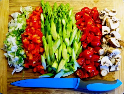 vegetables colorful food
