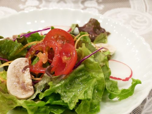 vegetables healthy salad dressing