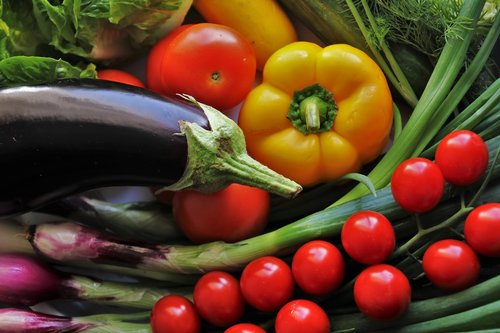 vegetables  colorful  vitamins