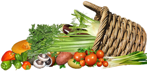 vegetables  basket  food