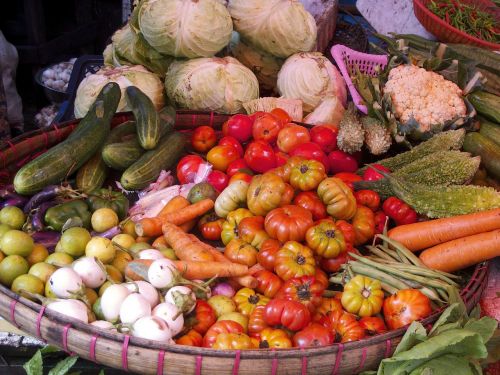 vegetables tomato cauliflower