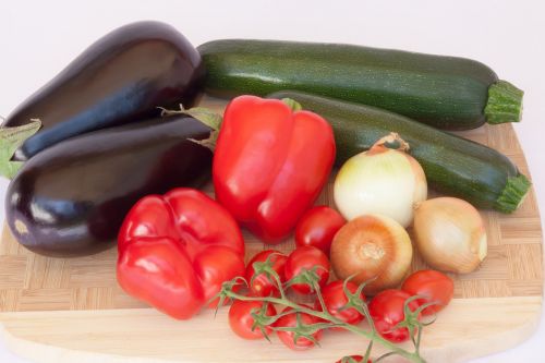 vegetables paprika red