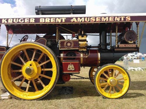 vehicle steam engine vintage