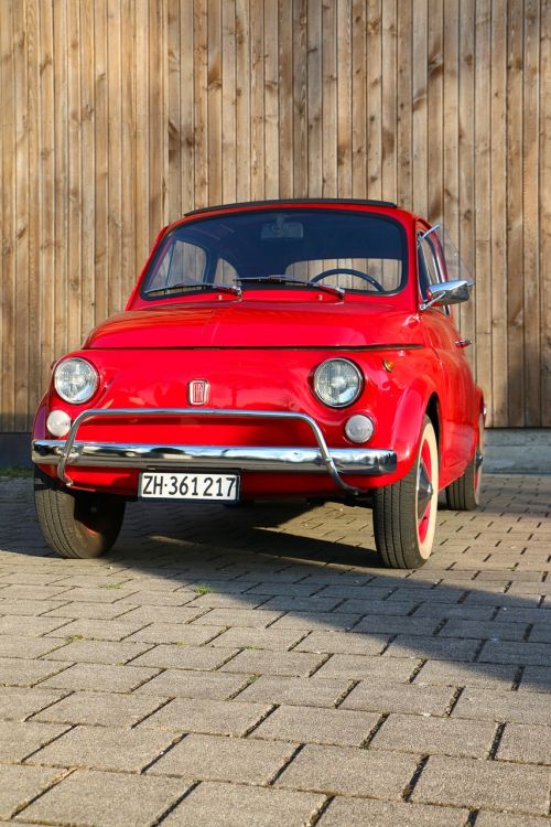 vehicle fiat 500 nostalgia