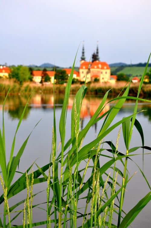 velehrad monastery pond