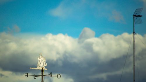 Vane Sailing Among The Clouds