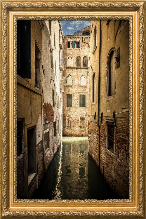 venezia town digital photography picture