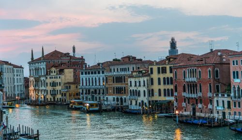 venice sunset italy