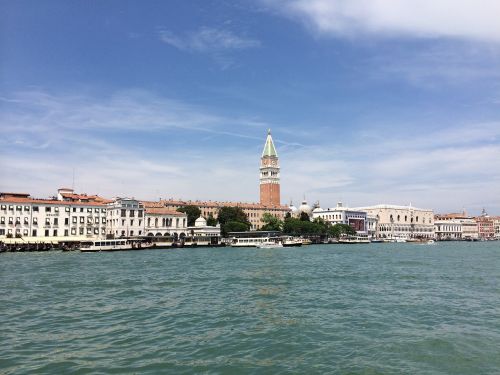 venice doge's palace sea