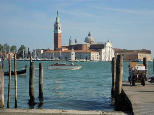 venice water gondolas