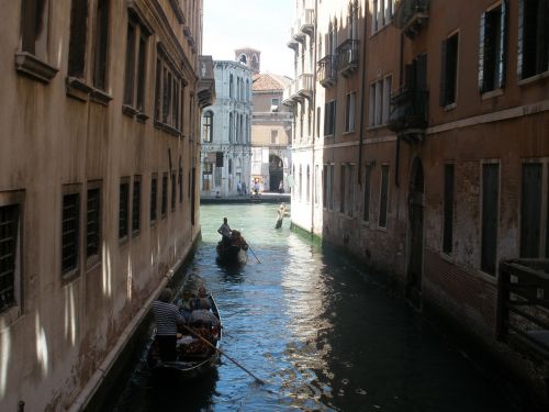 venice town on the river small venice