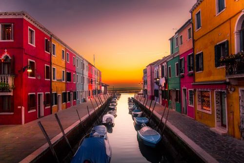 venice italy burano island