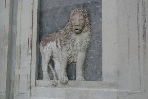 venice lion italy