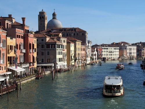 venice canale grande boot