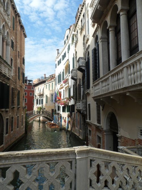 venice bridge channel