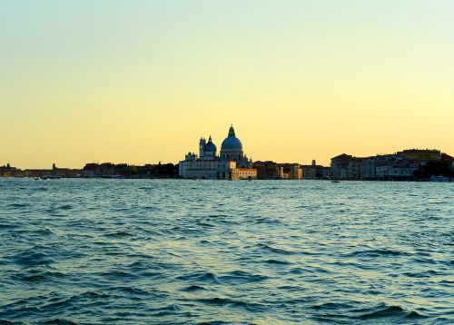 venice abendstimmung sea