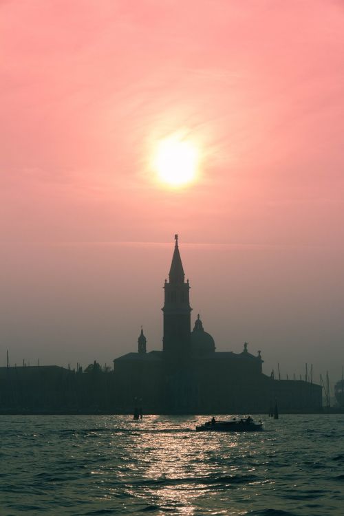 venice sunset landscape