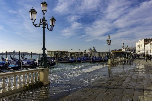 venice lagoon gondola