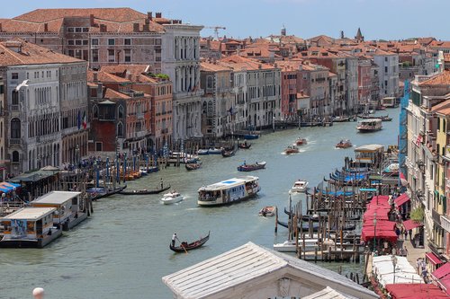 venice  roofs  channel