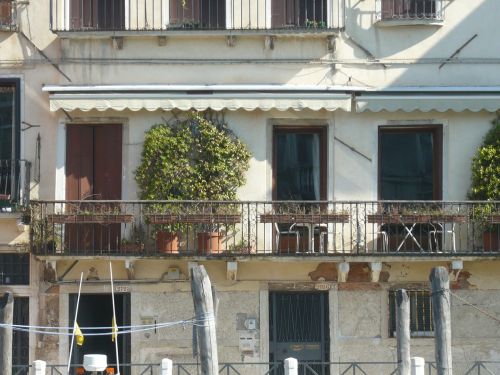 venice italy balcony