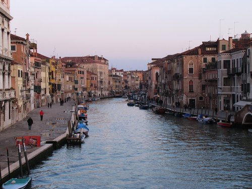 venice  sunset  architecture