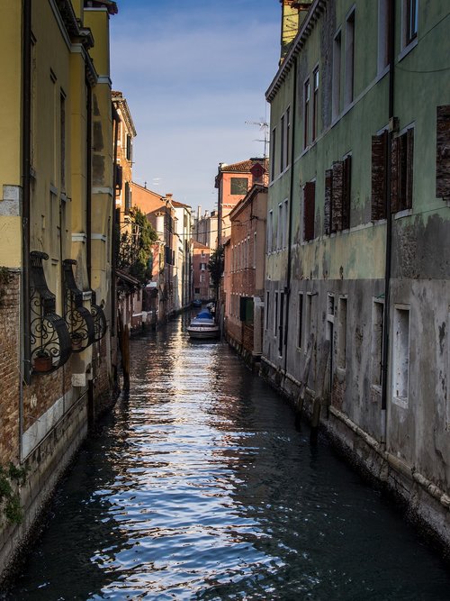 venice  italy  channel