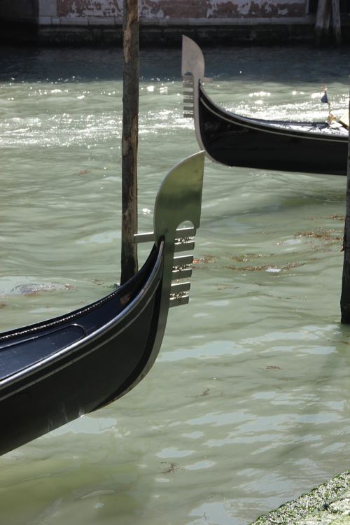 venice gondola boats