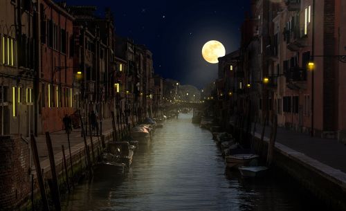 venice night channel