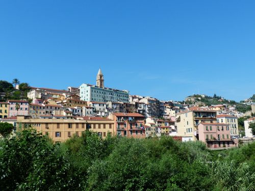 ventimiglia old town roofs