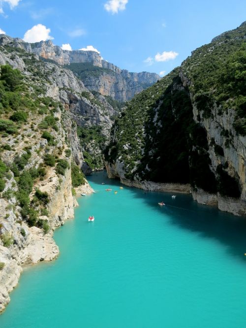 verdon river sky