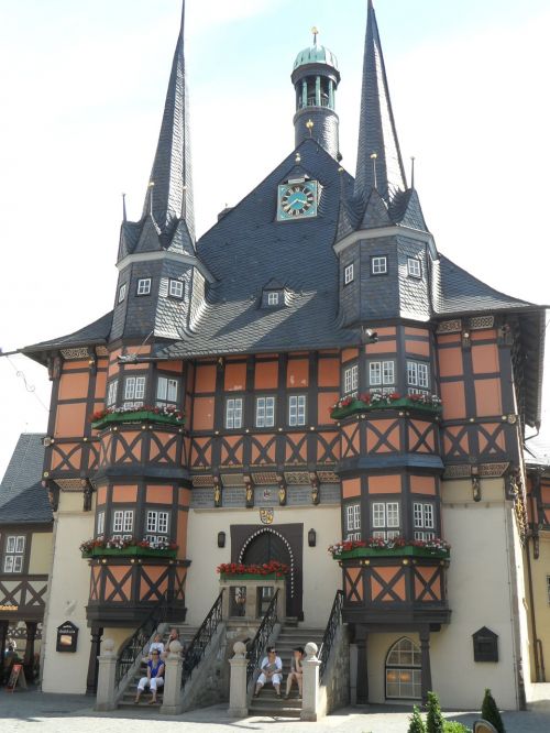 vernigerode germany the town hall