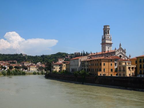 verona italy panorama