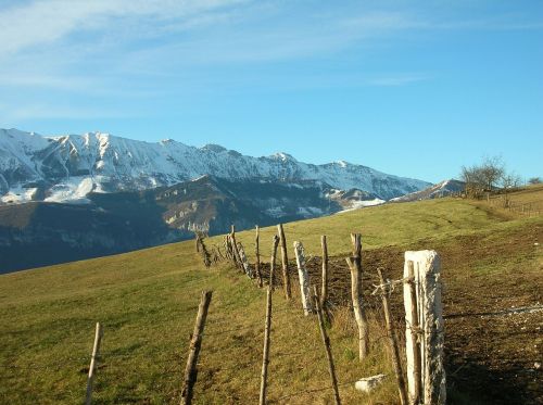 verona mountains snow