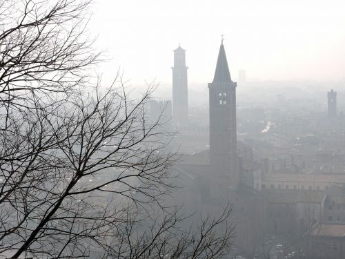 verona landscape fog