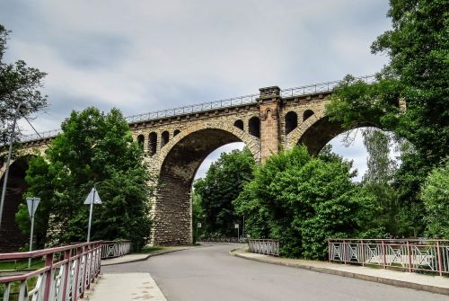 viaduct stadtilm thuringia germany
