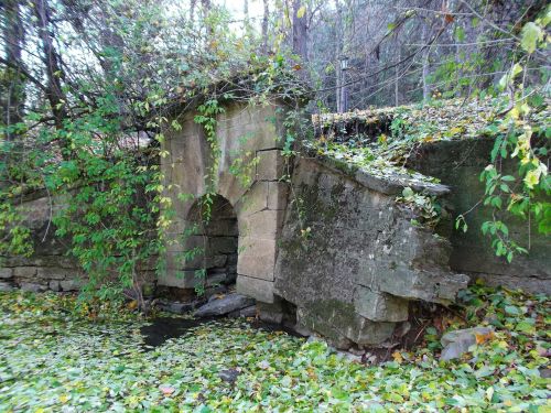 viaduct autumn nature