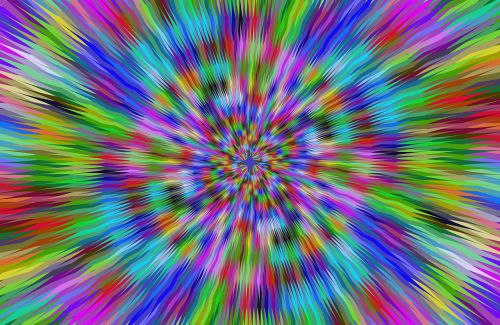 vibrant background hypnotic