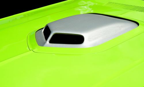 vibrant color customize car hood