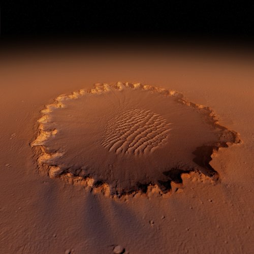 victoria  mars  crater