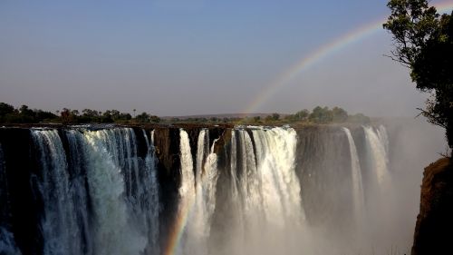 victoria case waterfall rainbow