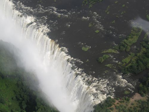 victoria falls water fall zambia