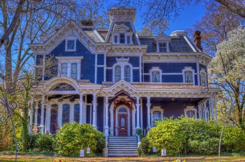 victorian house painted lady architecture