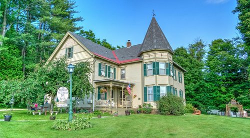 victorian house  bed and breakfast  nature