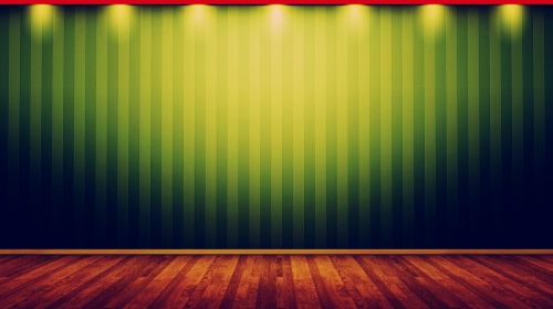 video template background green