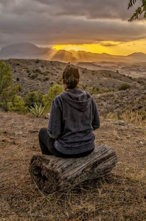 Watching Sunset