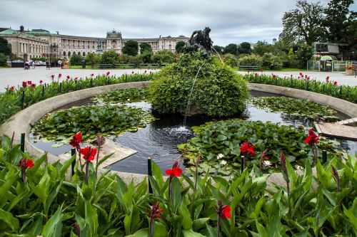 vienna park fountain